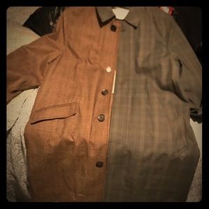 Very rare 2tone H & M Maison Martin Margiela coat